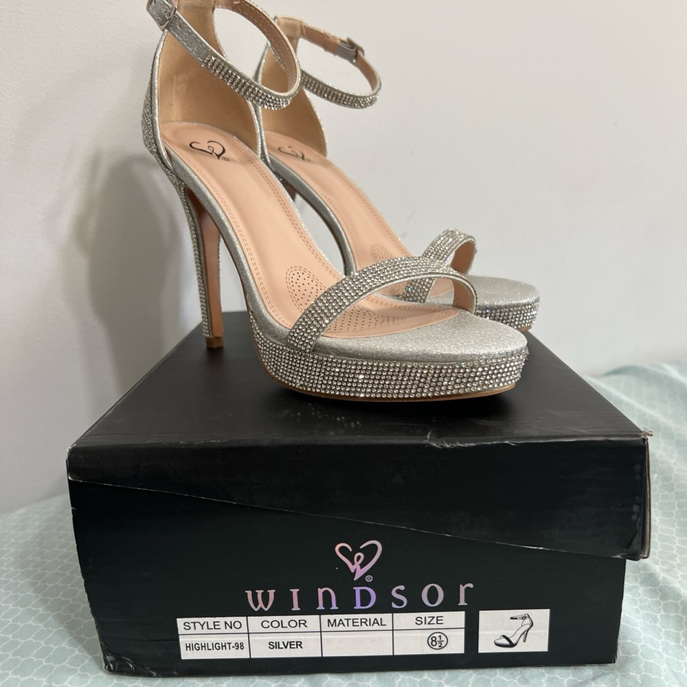 Rhinestone heels